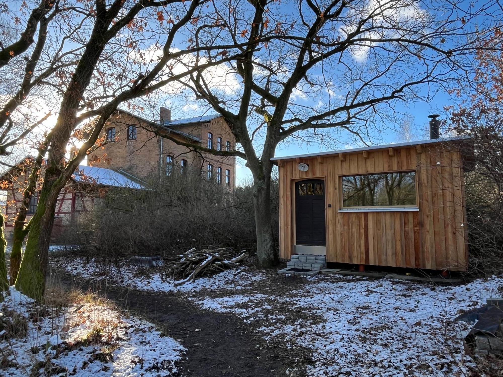 Romantisches Studio Am Waldesrand Mit Gartensauna Schwarz Екстер'єр фото